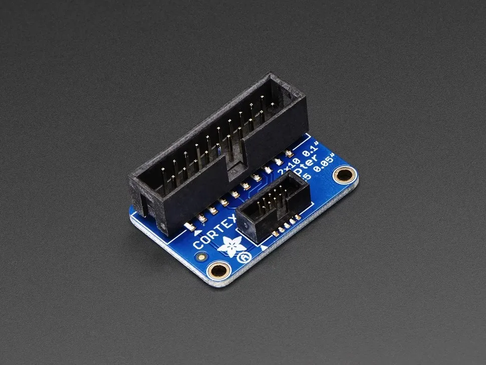 JTAG Adapter Board 20-pin 2.54mm to 10-pin 1.27mm Support JLINKSWD