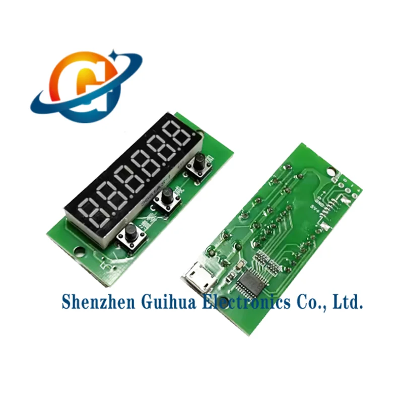 2pcs brand new 6-digit red digital counter module 0-999999 accumulation and subtraction with memory 5V DC power supply