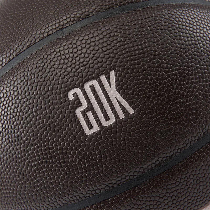 LI-NING Jimmy Butler Uniseks B8000 Bola Basket Profesional Ukuran 7 Bola Olahraga Luar Ruangan Dalam Ruangan ABQV007