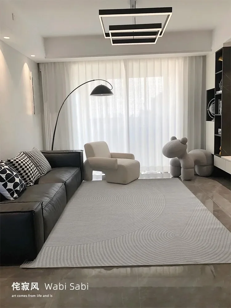 

Carpet Modern Line Living Room Carpets Fluffy Soft Advanced Decoration Maison Decoration Bedroom Rug 러그 Tapis Salon Alfombra Rug