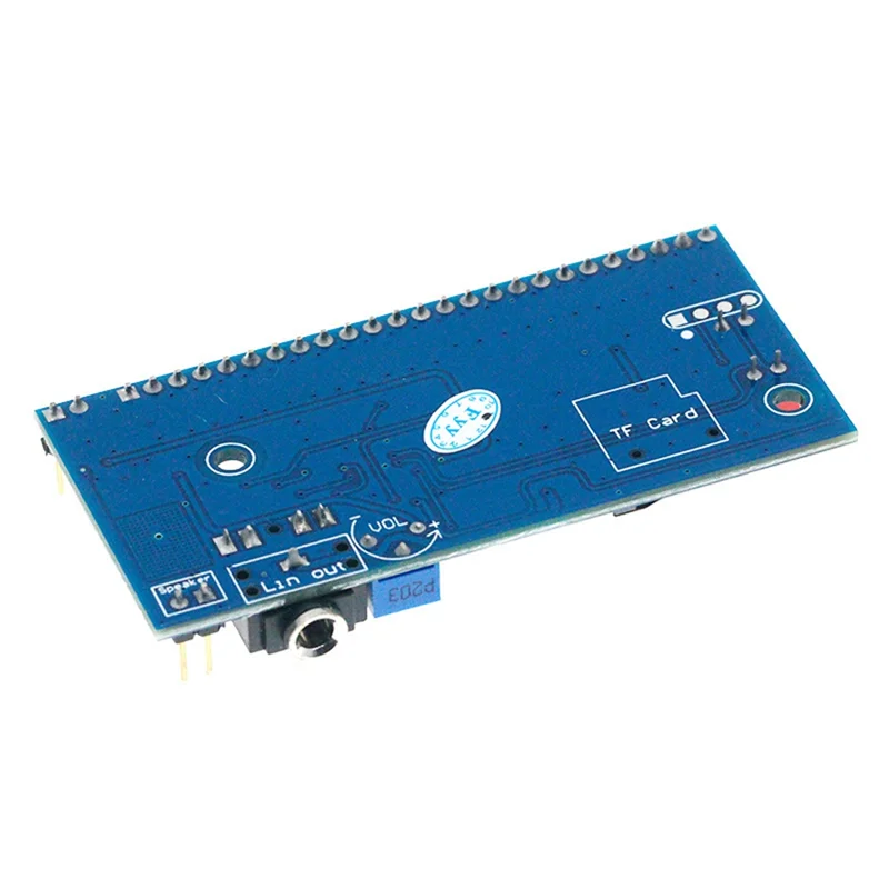 Voice Playback Module MP3 Trigger Once Play Once Microcontroller DIY Control Prompt Announcer M3D5T-AB09