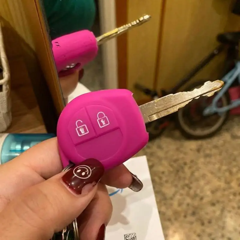 

1 шт. силиконовый чехол для ключа-брелока с 2 кнопками для ремонта/замены, подходит для моделей Esteem, Baleno, SX4, Grand Vitara, Jimny, Liana, Ignis