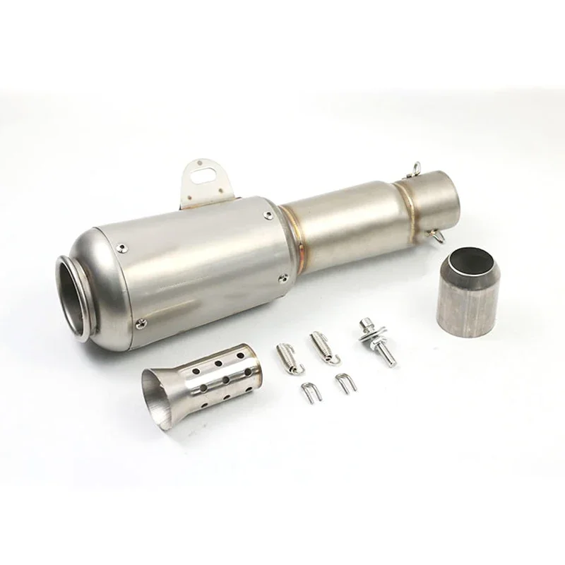 

Universal Motorcycle Pipe Exhaust DB Killer Turbo Muffler End Silencer Tube for CFMOTO 250NK NK250 bj600 Benelli600