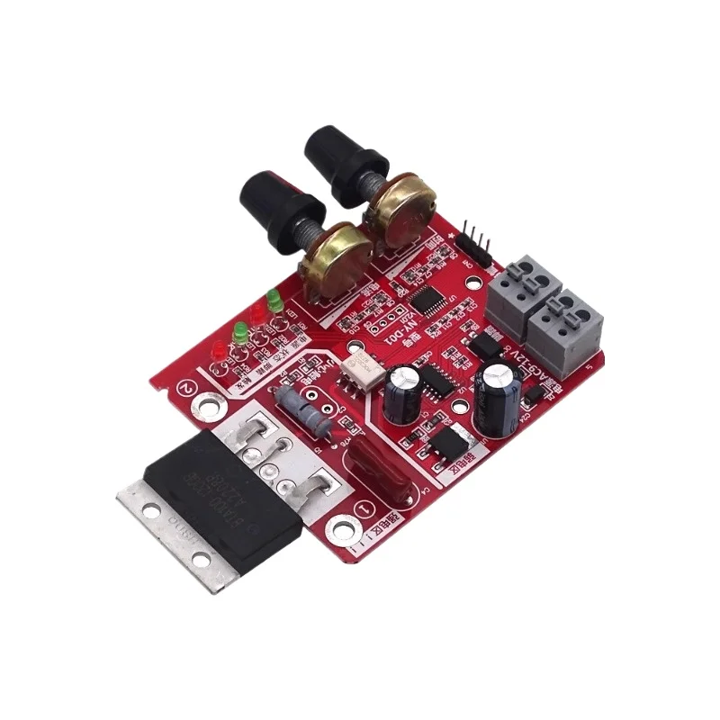 NY-D01 Spot Welder Control Board, Time & Current Adjustable Digital Display DIY Control Module