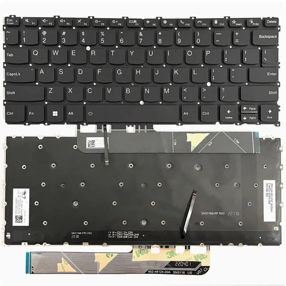 

США для Lenovo ThinkBook K3-ACN 2022 ThinkBook 13s G4 ARB IAP 13S G4 Plus G3 IAP ThinkBook 13s Gen 4, клавиатура для ноутбука