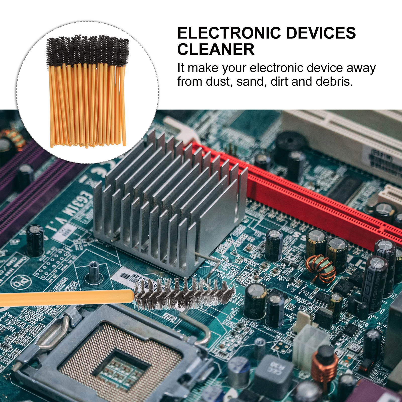 

50pcs Cleaning Brush Earphone Kit Earphone Cleaning Kit Practical Tool Wireless Dust Remover Electronic Accessories