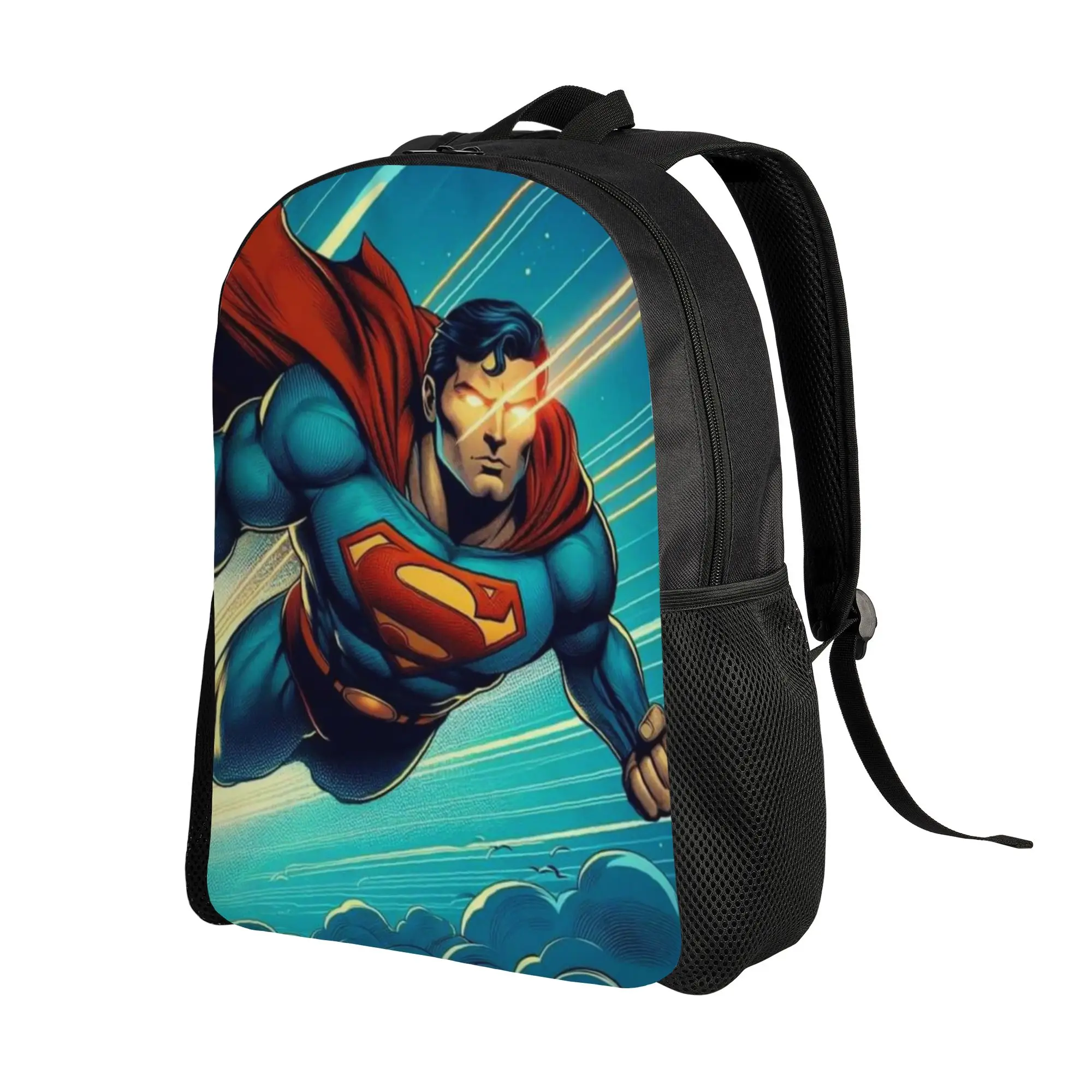 Back to school season Superman Speed Force Flight Knapsack  College Student Good Quality Backpack