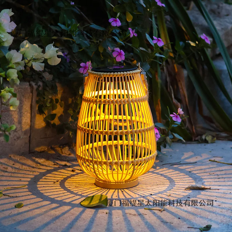 Outdoor Solar Garden Lamp Outdoor Balcony Villa Landscape Garden Decoration Domestic Courtyard Projection Ambience Light solar