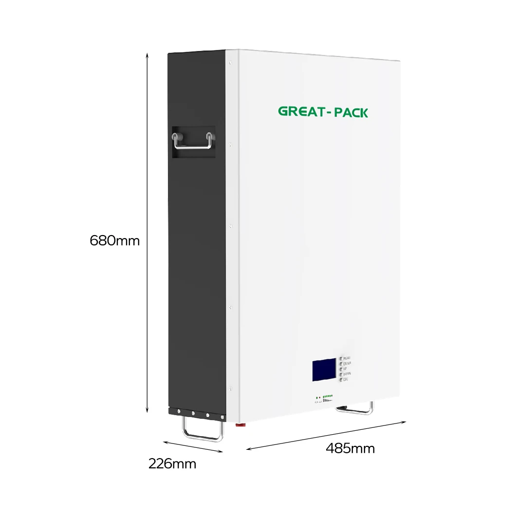 A Grade Cell Certified New Energy Wall Mounted 200ah Lithium Solar Battery 48v 300ah For Home Solar System