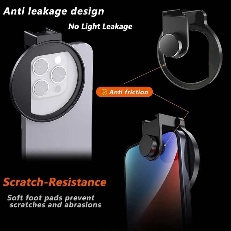 Upgraded 67MM ND CPL Metal Filter Adapter Phone Lens for iPhone 15 14 13 Pro Max Smartphone Stabilizer Photography Accessorie