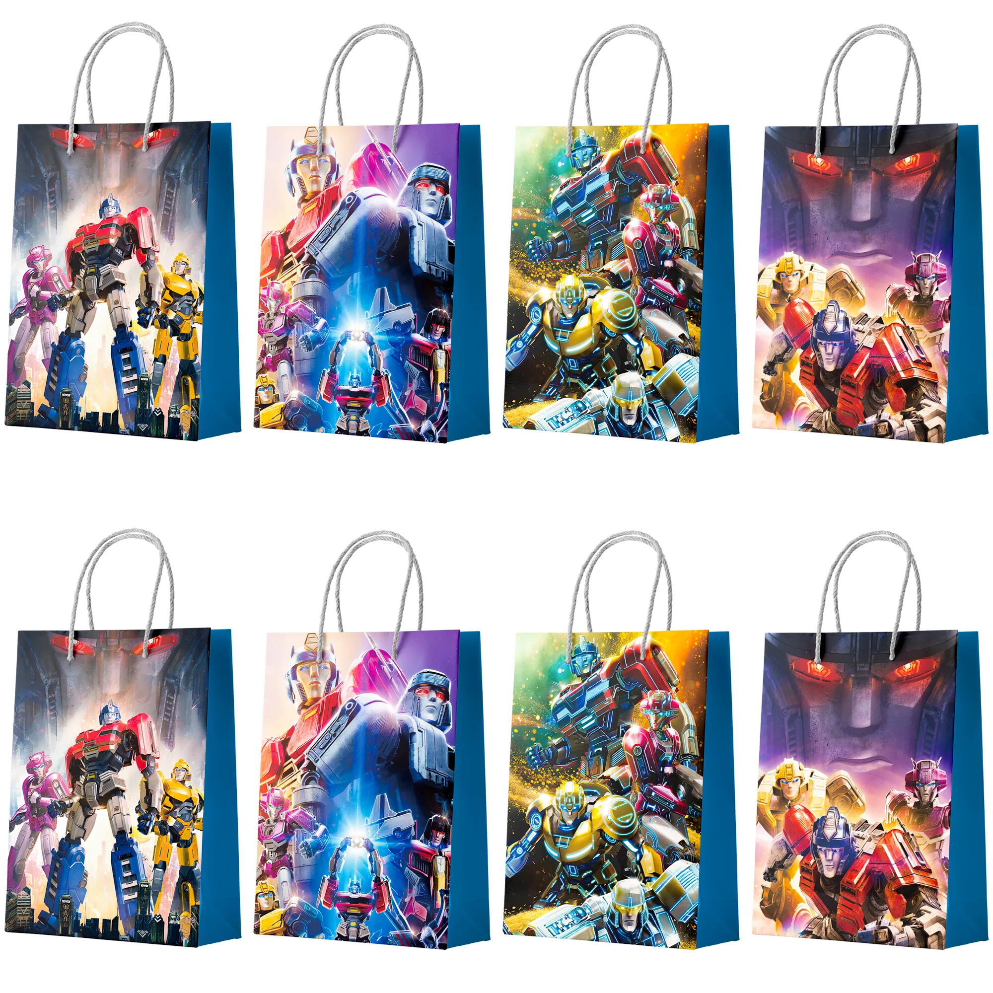 Transformers Party Gift Bags-16pcs Transformers Party Bags/Transformers Party Gift Treat Bags for Transformers Party Decorations