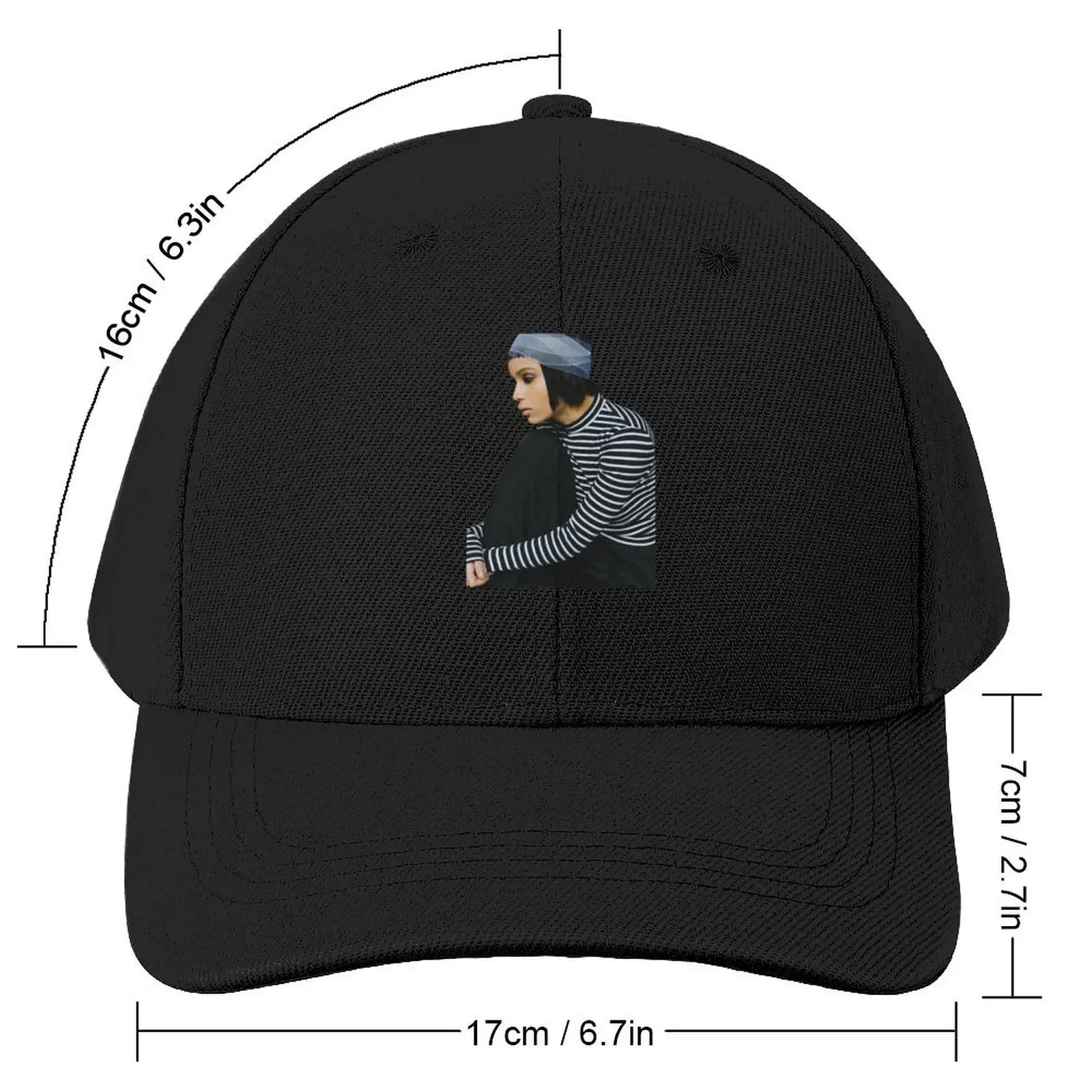 Zoe Kravitz Baseball Cap derby hat Rugby Luxury Brand Sun Cap Golf Women Men's