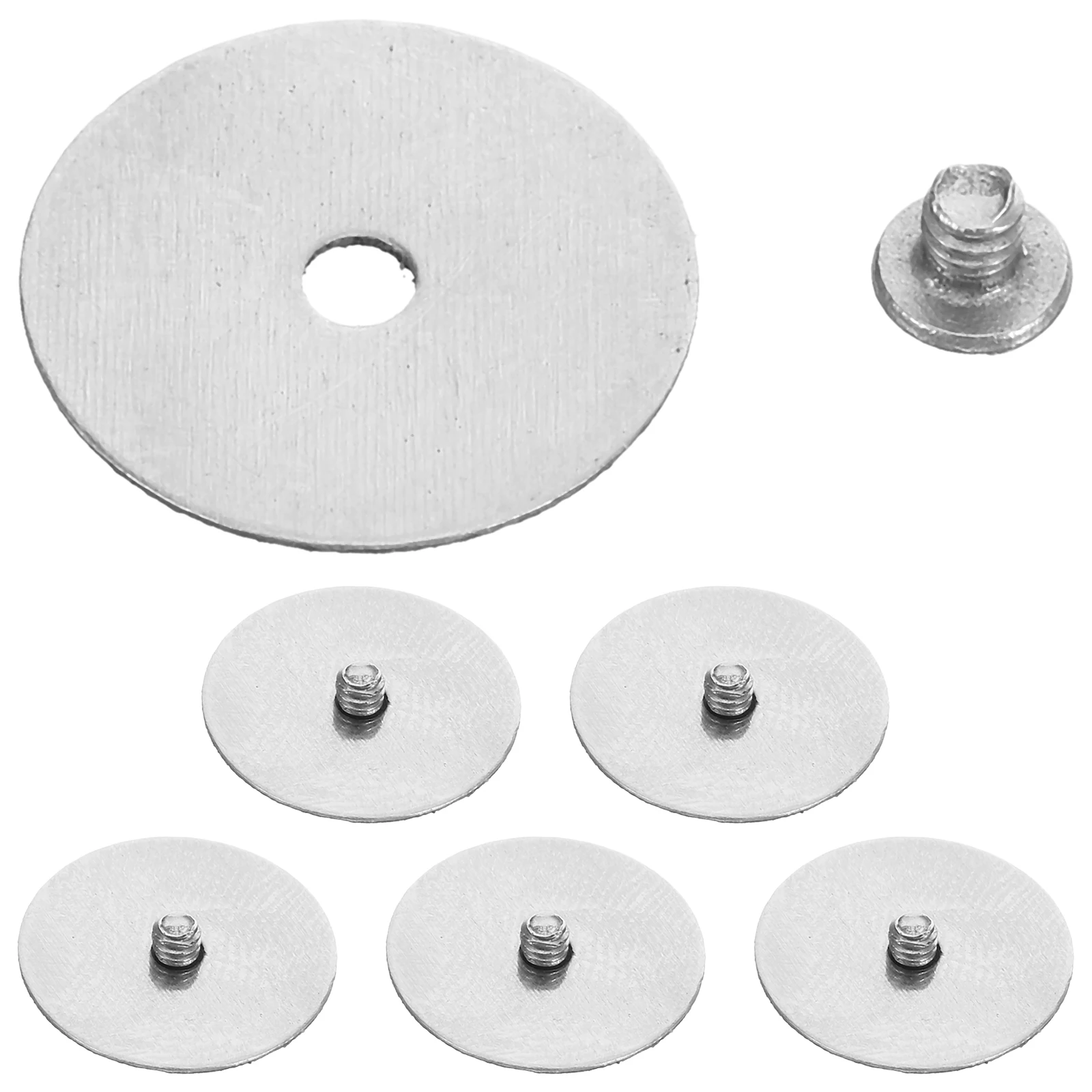

1 set Stainless Steel Flute Gaskets Screws Durable Reliable Repair Kit Replacement Fastening Accessories Musical Instruments