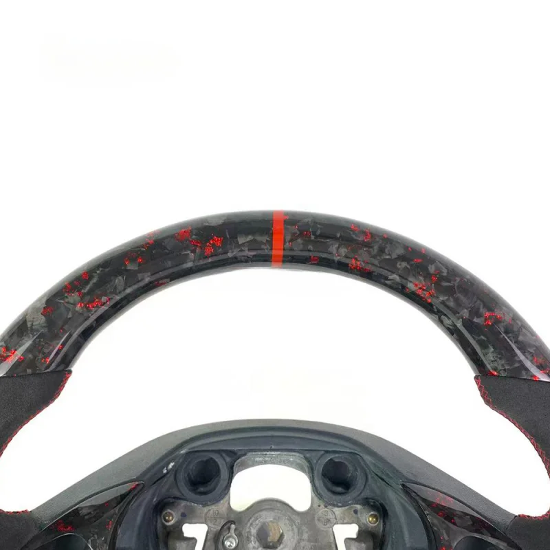 For Ford Fiesta All Series High-Quality Customizable Forged Carbon Fiber Steering Wheel 2008-2013