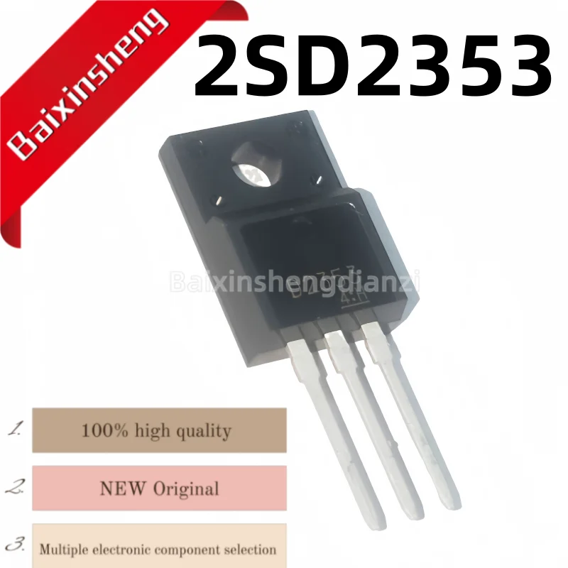 

10 pieces, 2SD2353, D2353, TO-220F, NPN power transistor
