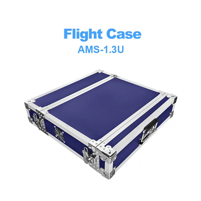1.3U Led  Video Proceessr  Controller  Flight Case for Novastar VX400 VX600  Aluminum Toolbox Shockproof Portable Equipment Case