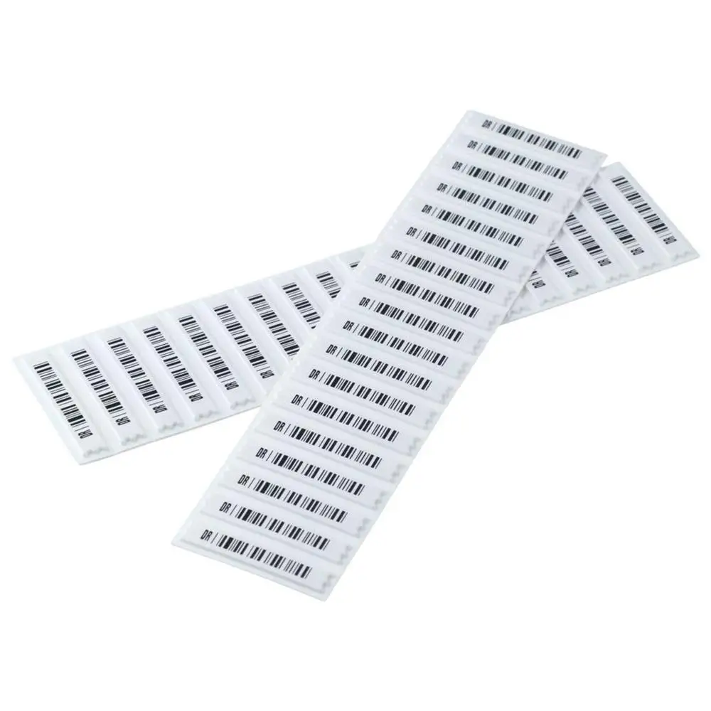 108pcs 58khz AM Security Tags Soft Labels Compatible with 58khz acousto-Magnetic EAS System