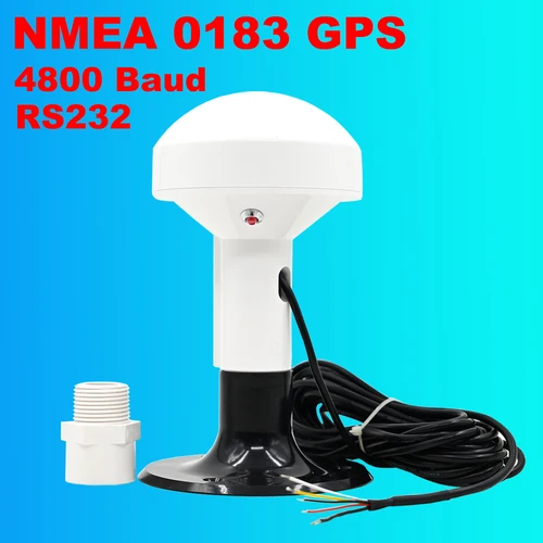 Imagen 1 del producto Receptor de antena GPS marino NMEA 0183 4800 baudios compatible con sensor de antena GPS Garmin Raymarine RS232