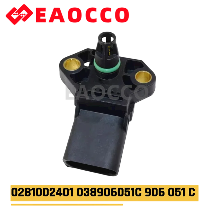 100% Test Intake Air Boost Pressure Map Sensor For Audi VW Seat Skoda 0281002401 038906051C 0 281 002 401 038 906 051 C