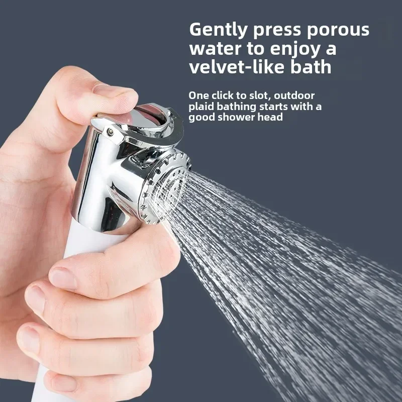 For1Speedboat external shower nozzle stainless steel shower box external yacht marine embedded pull-out stern shower