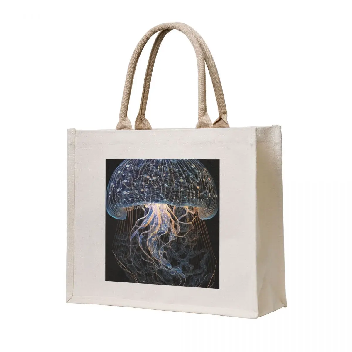 

Glowing Jellyfish 9 Tote Bag Shopper handbag Gift bag Lady bag