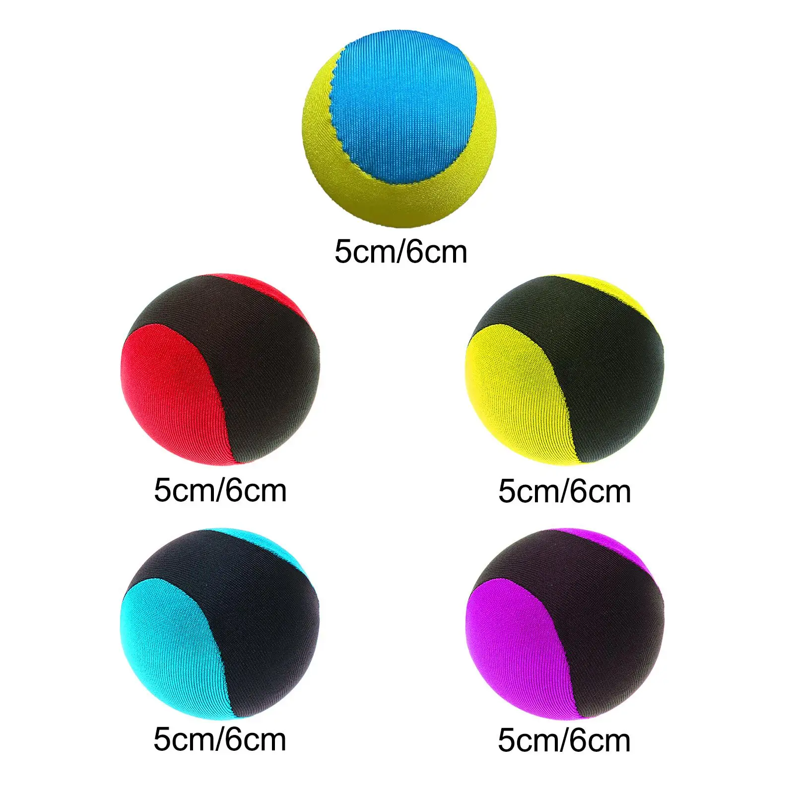 TPR Floating Surf Ball for Water Activity Colorful Bouncy Skip Ball Pool Toy Squeeze Relaxing Ball for Summer Trip