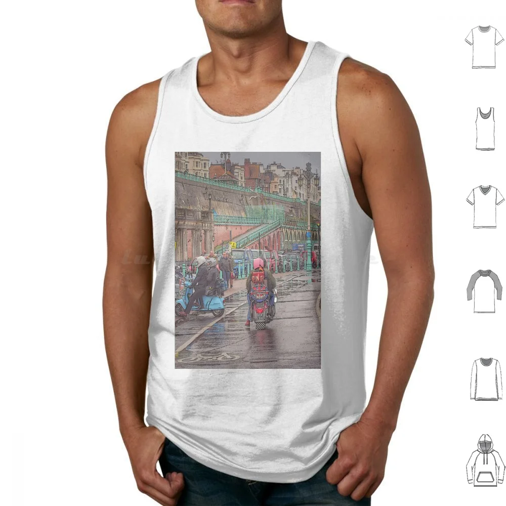 We Are The Mods Brighton Mod Weekend Tank Tops Vest Sleeveless Mods Quadrophenia Brighton We Are The Mods Scooters 1960s