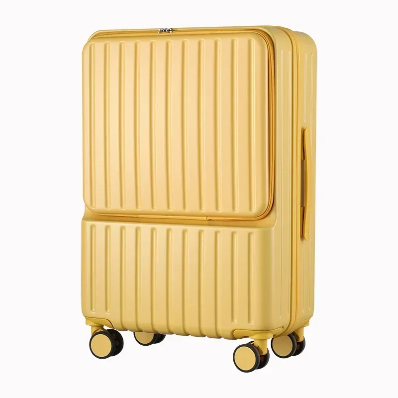 Rolling Luggage 20 22 24 Inch Suitcase Multi-functional Charging Travel Trolley Case Password Box carry on luggage with wheels