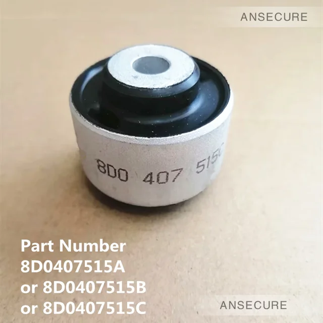 Przednie ramię kontrolne tuleja do zawieszenia tulei gumowych do Audi A4 B5 B6 B7 A6 C5 C6 A6 A8 D3 VW fotel Phaeton Exeo 8 d0407515c