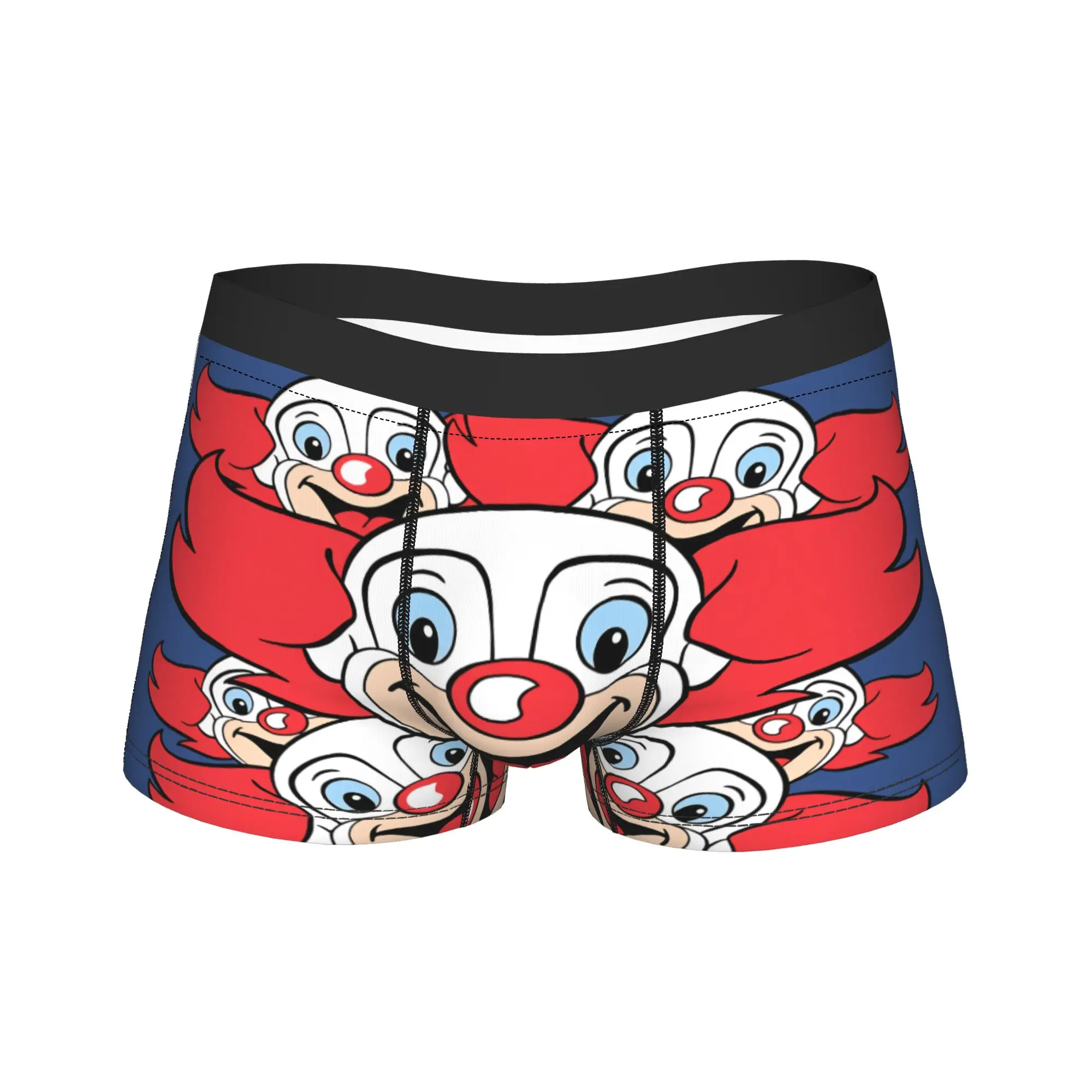 

Funny Clowns B-Bozoeds Underwear Men Shorts Briefs Soft Trend Boxer Shorts High Quality Print Oversize Panties