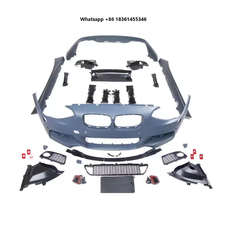 

1 Series F20 to MT Style Body Kit with Front Bumper Rear Bumper Side Skirt for 2011-2014 1series F20 MT Style Car Kits