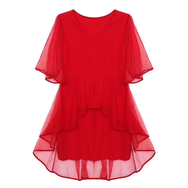 تأثير التخسيس ميدي دكتور المرأة الخصر مقصوص الصيف Faion جديد جولة Ne Svel ألف خط تنورة البوليستر النايلون... #5