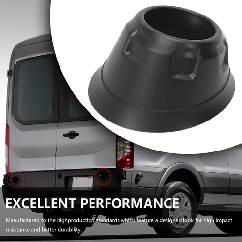 Imagen 2 del producto 2 uds puerta de carga trasera parachoques imán cubierta de tope BK3Z16758AC para Ford Transit-150 Transit250 Transit350 Transit-350HD BK3Z-16758-B