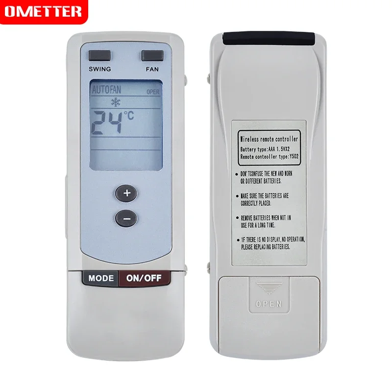 

Universal Air Conditioner Remote Control Suitable for Gree Y512 Y502 A/C Conditioning Controller Air Conditioning Remote Control