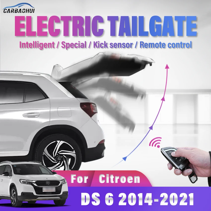 

Car Electric Tailgate Modified Auto Tailgate Intelligent Power Operated Trunk Automatic Lifting Door For Citroen DS 6 2014-2022