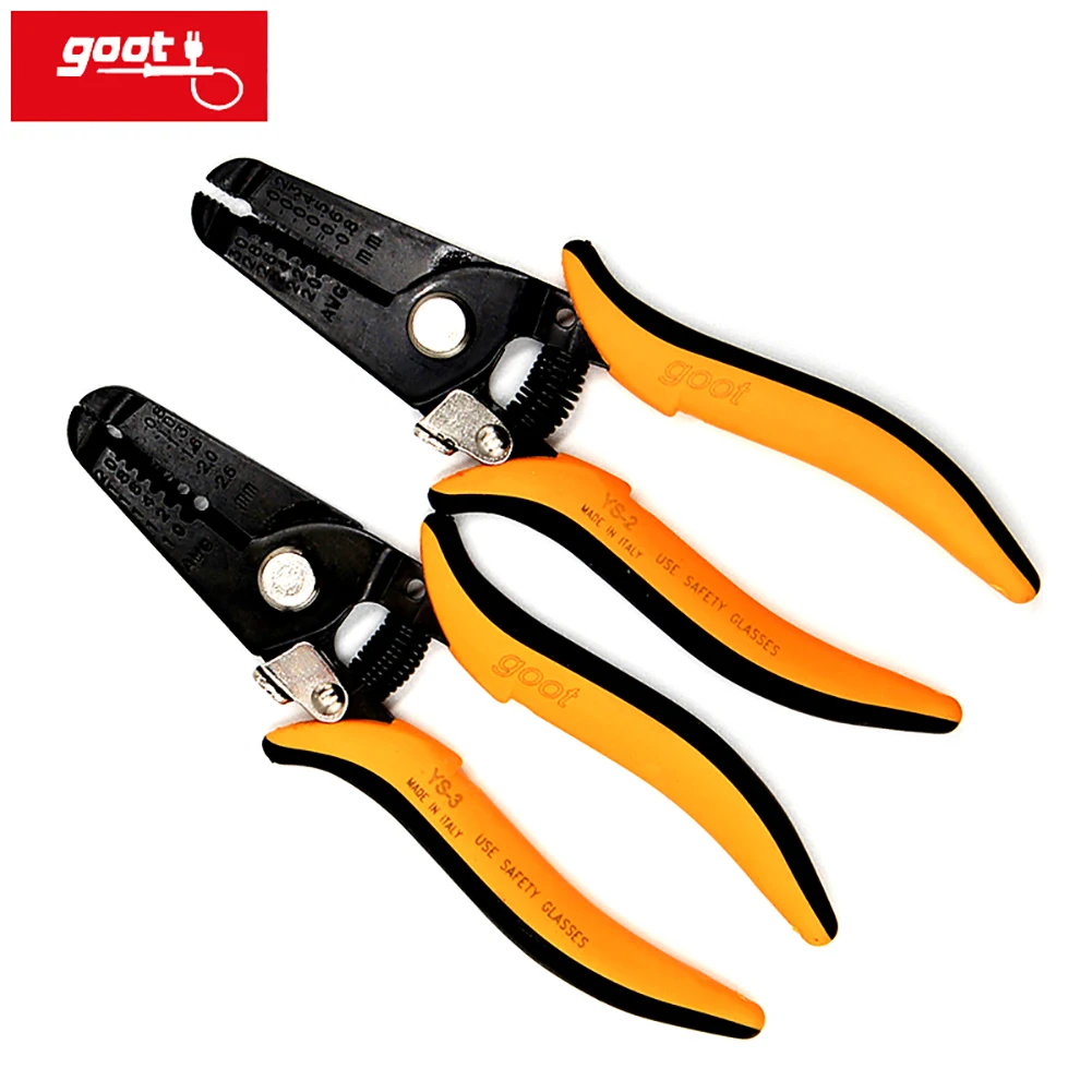 

GOOT Precision Wire Stripper 3 in 1 Functions as Cutters Pliers