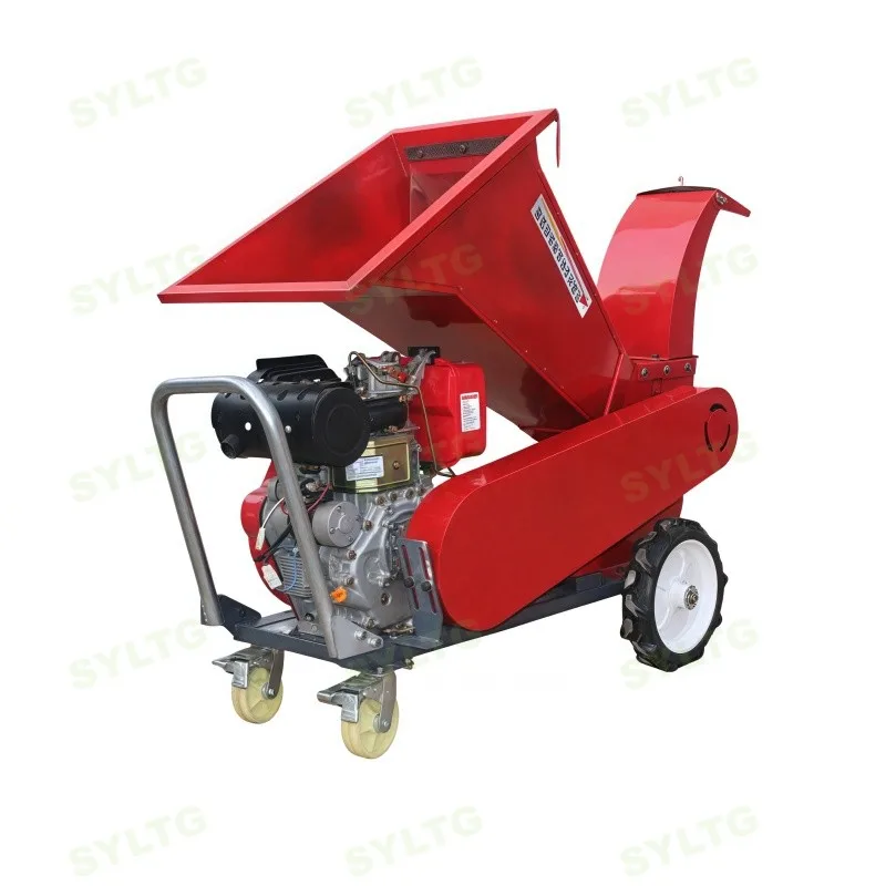 

Hot Selling Mobile Waste Wood Shredder Chipper Machine for Garden Miscellaneous Wood, Greening and Industrial Use