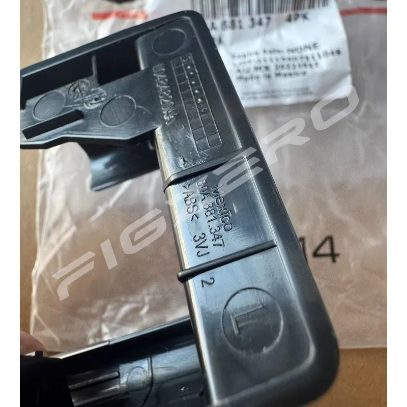 80A 881 347 for Audi Q5L 2018-2025 Front Seat Track Slide Rail Cover Dust Snap Closure Covers 80A 881 348