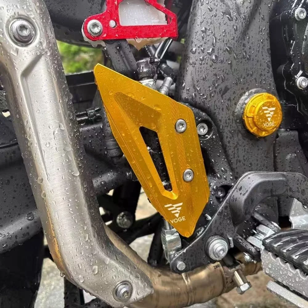 

For VOGE DS525X/DS625X modification accessories - brake and braking pump wing aluminum protection block on the foot pedal side