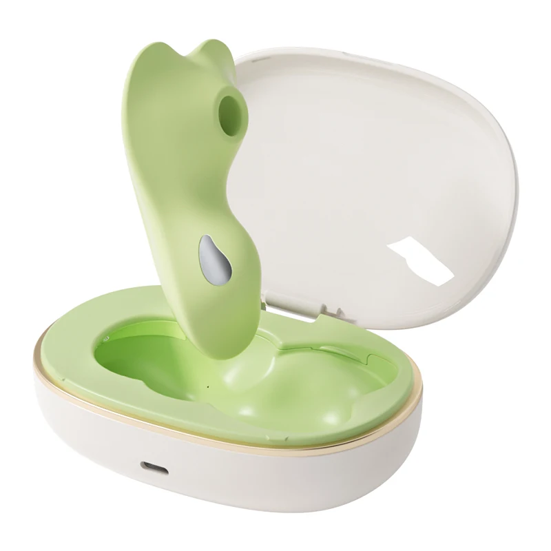 Wearable Clitoral Stimulator with Sucking Electro 10 Modes of Vibration E-Stim APP or Button Control Quiet Type-C Rechargeable