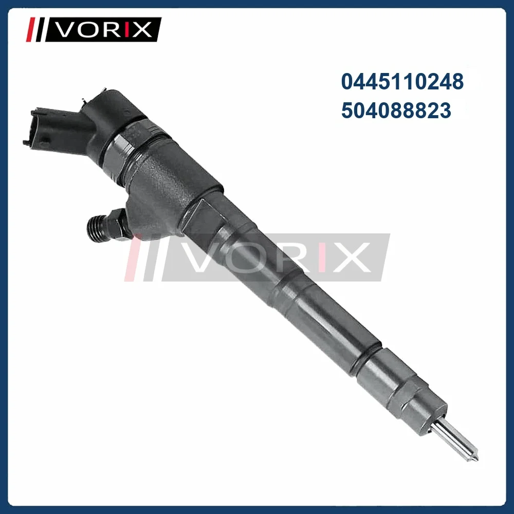

0445110248 504088823 Diesel Fuel Injector for Iveco Hyundai Sofim Daily 3.0