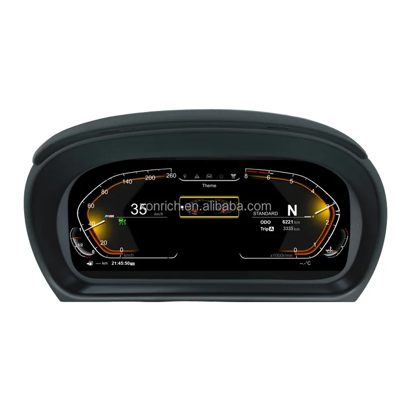 

Nick Digital Dashboard Car Panel for 3 Series E90 E91 E92 2005-2012 Vehicle Smart Display Instrument Cluster Cockpit 10.1inch