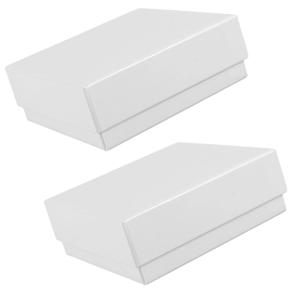 

2 Pcs Freezer Sample Storage Box Experimental Consumables Plastic Test Tubes Container