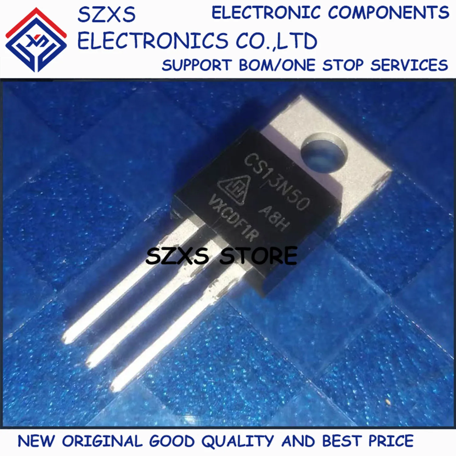 

New Original 10Pcs CS13N50A8H CS13N50 TO-220 500V 13A Field Effect Transistor In Stock Electronic Components Good Quality