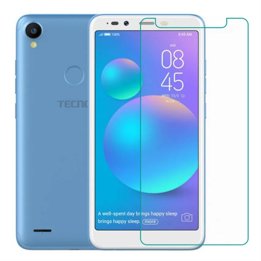 5pcs on for tecno camon 11s  12 air spark 3 pro pop 2s phantom 9 pouvoir 2 x cm tempered glass protective screen protector film