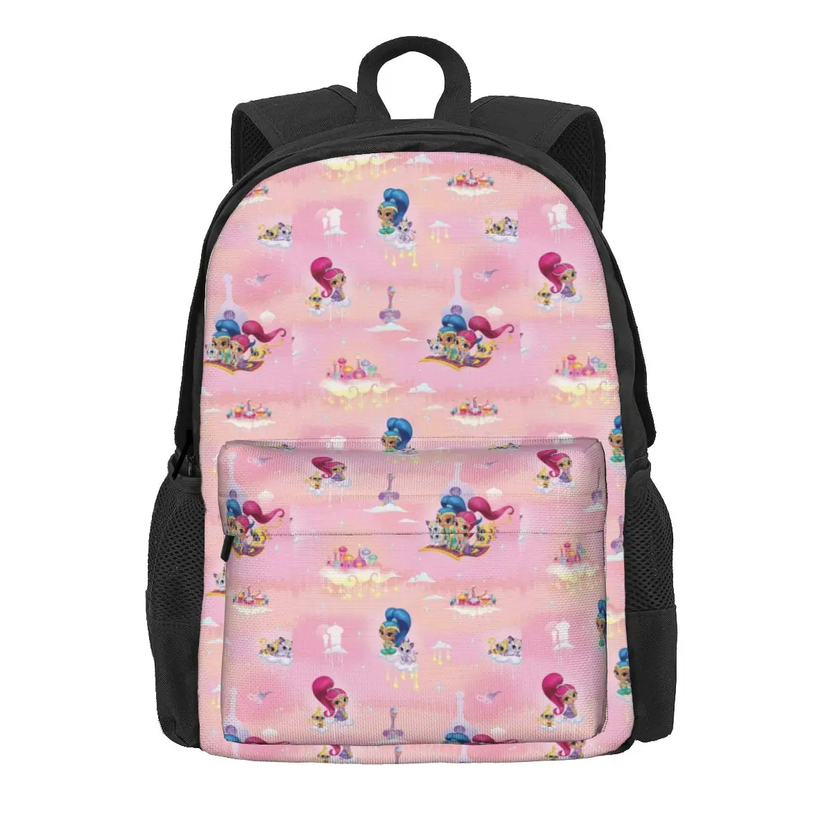 

Shimmer And Shine Cartoon Child Gift Women Backpack Children School Bag Backpack Teenage Large Capacity Travel Shoulder Bag