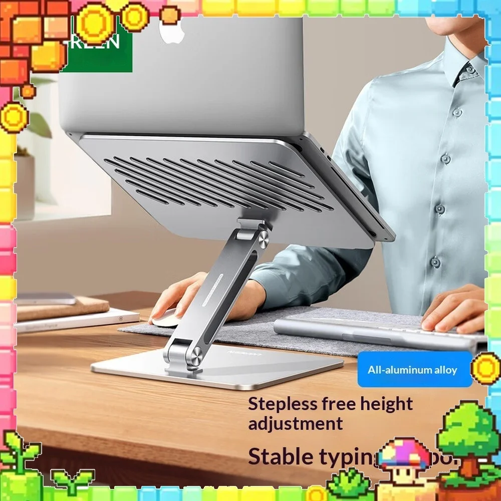 UGREEN LP339-40291 Laptop Stand Aluminum Alloy Adjustable Height Cooling Riser for Notebook PC