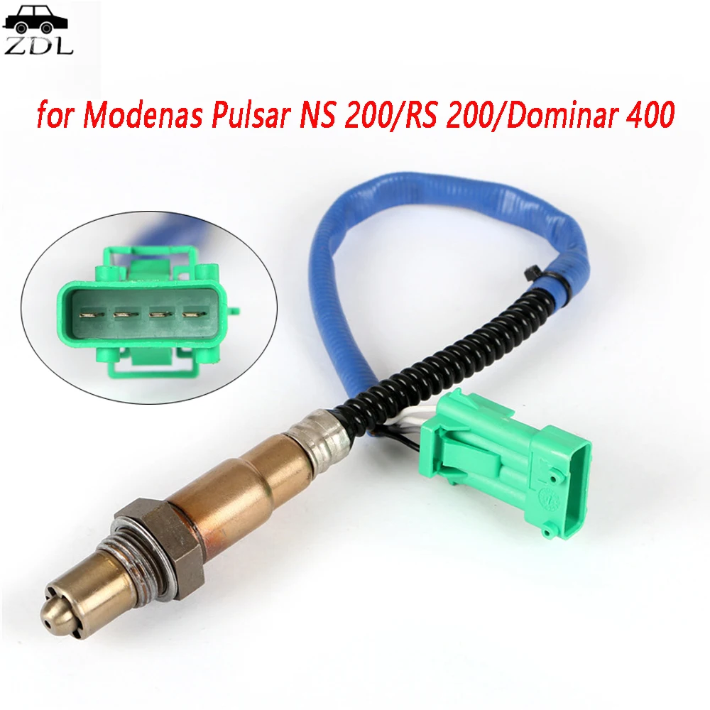 Motorcycle O2 Oxygen sensor For Modenas Pulsar NS 200 / RS 200 / Dominar 400 exhasut pipe Sensor /  o2 sensor