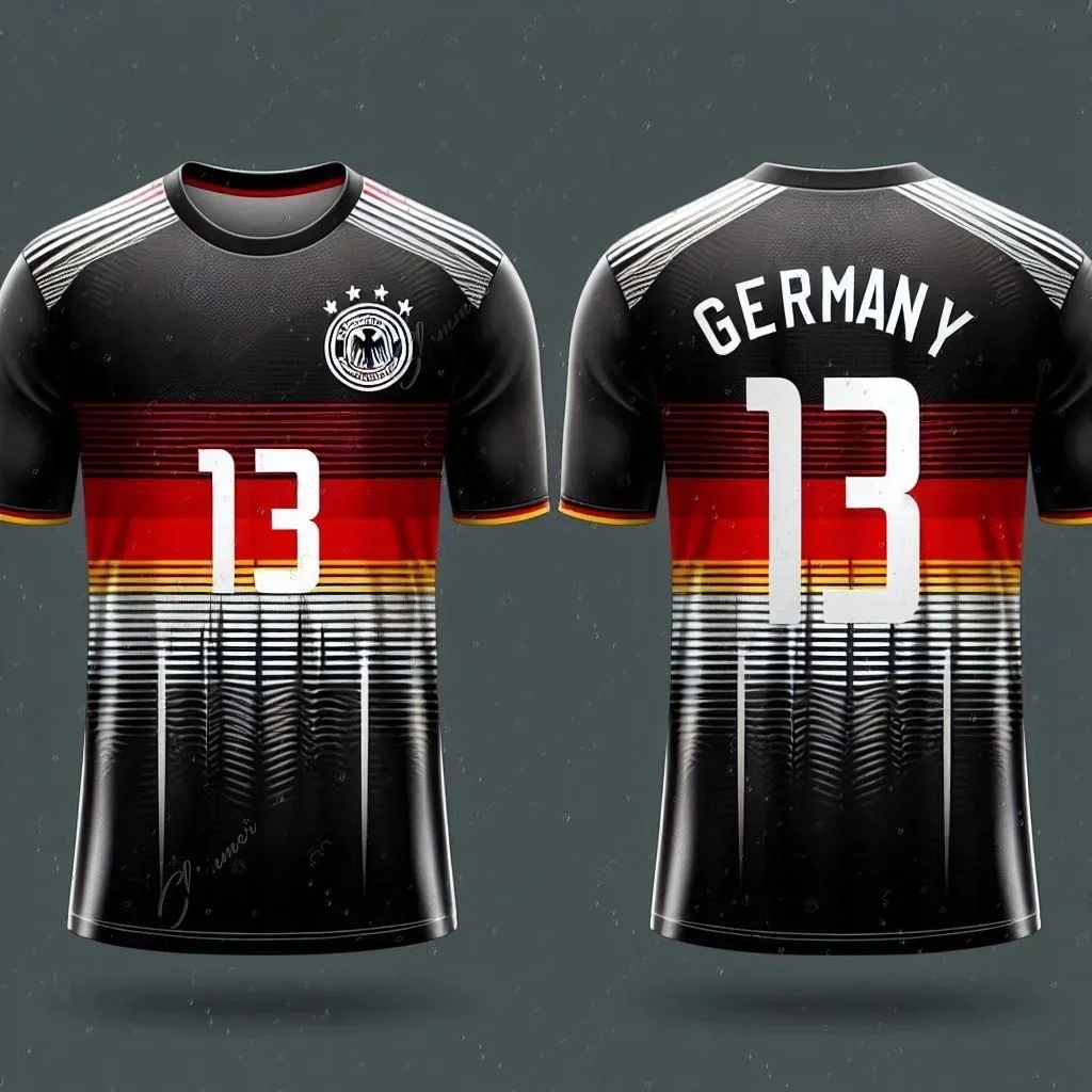 The 2026 Summer New Ronaldo Football Jersey Fashionable Round-neck Training Uniform Jersey Casual Sports T-shirt FamilyMatching