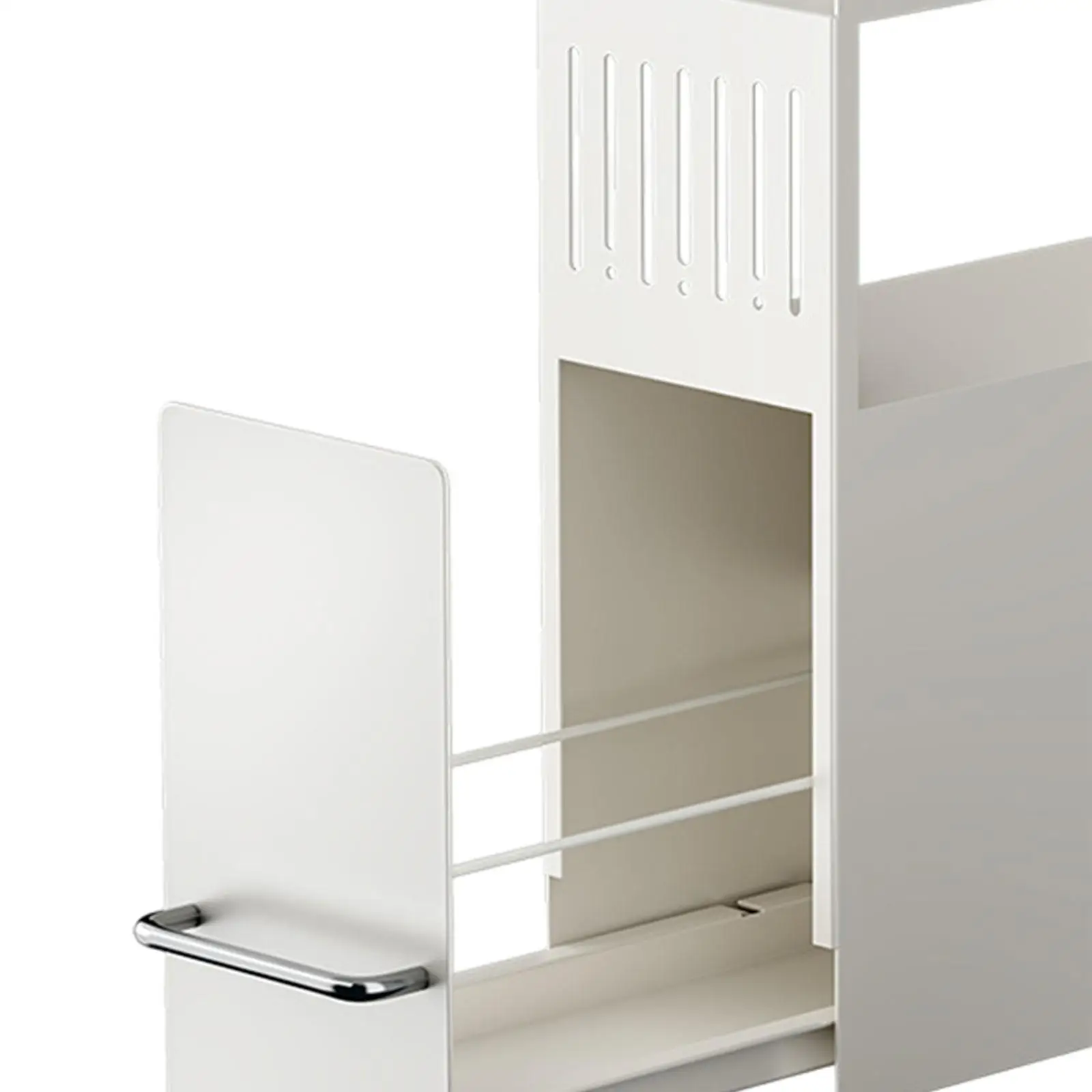 Spice Organizer Kitchen Countertop Organizer Carbon Steel Sturdy Adjustable Stylish Cupboard Shelf Pull Out for Home Kitchen